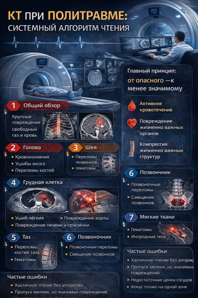 КТ при политравме